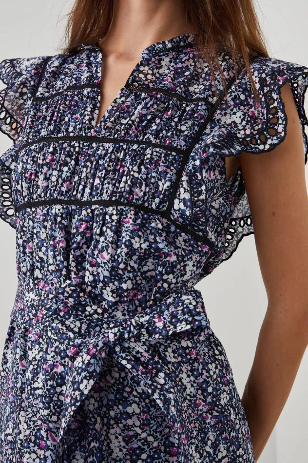 Rails Dresses and Rompers Women SOFIE DRESS Midnight Hyacinth
