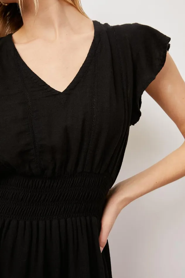 Rails Dresses and Rompers Women TARA DRESS Black Lace Detail