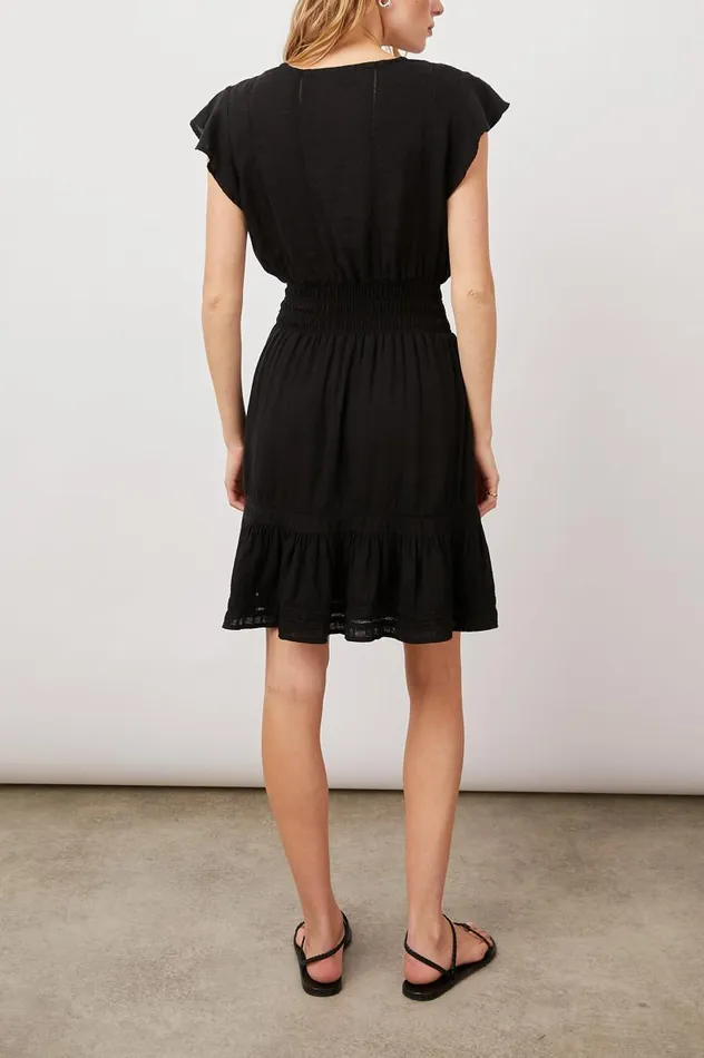 Rails Dresses and Rompers Women TARA DRESS Black Lace Detail