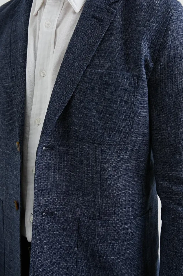 Rails Jackets and Coats Men IDRIS BLAZER Navy Melange