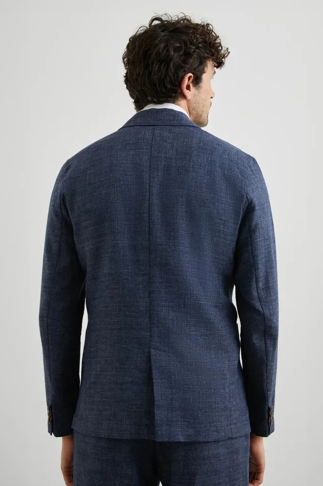 Rails Jackets and Coats Men IDRIS BLAZER Navy Melange