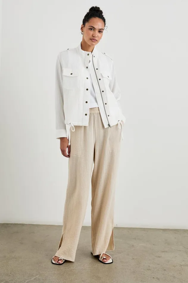 Rails Jackets and Coats Women COLLINS JACKET Gauze White
