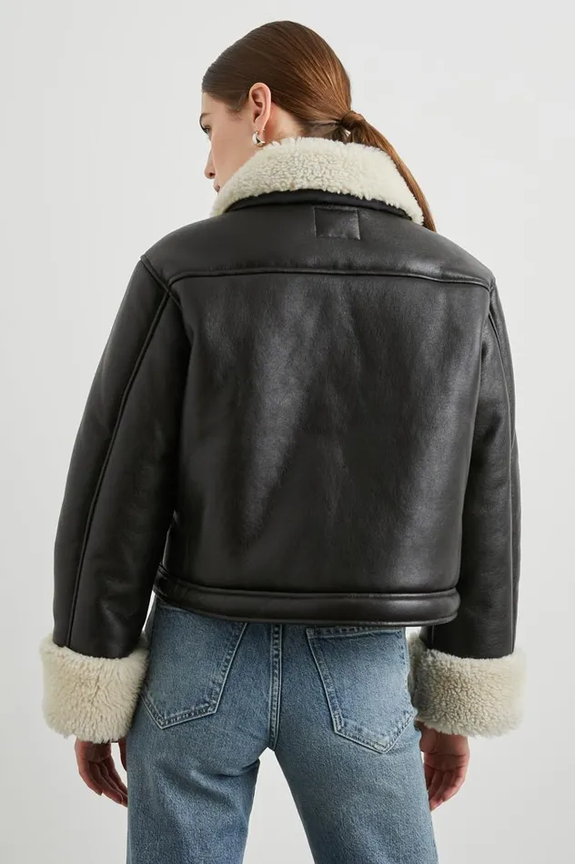 Rails Jackets and Coats Women IMANI JACKET Black Ivory