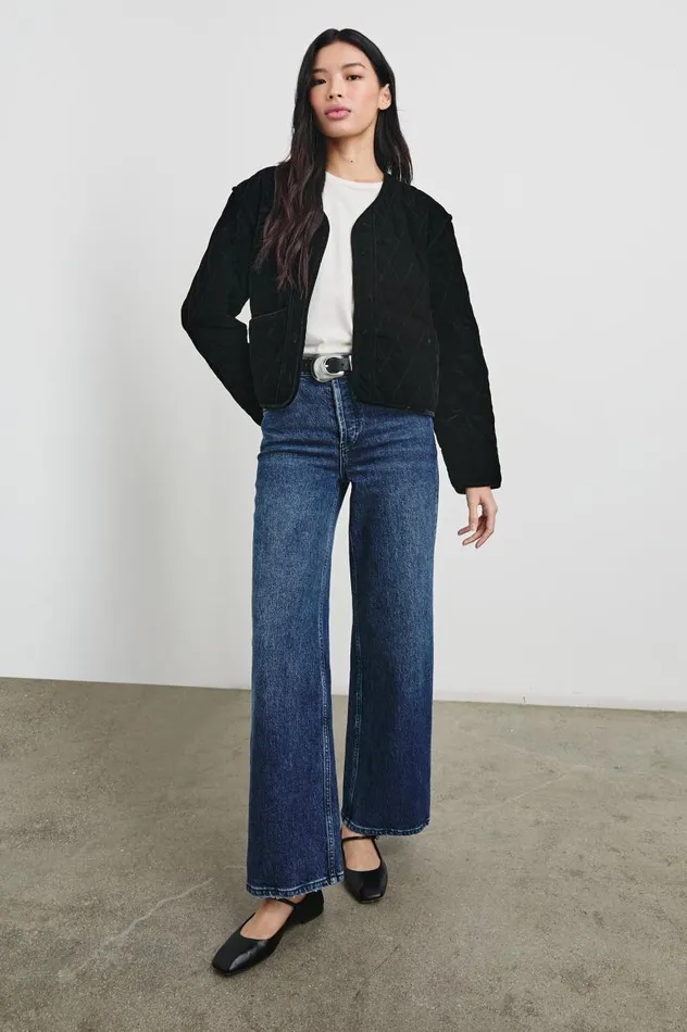 Rails Jackets and Coats Women KIKO JACKET Black Velvet
