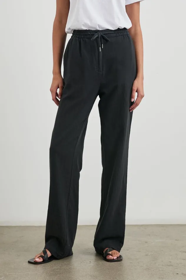 Rails Pants and Shorts Women BROOKLYN PANT Washed Black