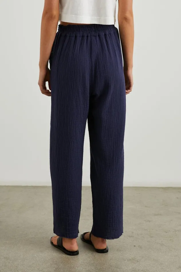 Rails Pants and Shorts Women LEON CROP PANT Navy