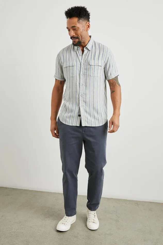 Rails Shirts Men DONNIE SHIRT Blue Cap Range