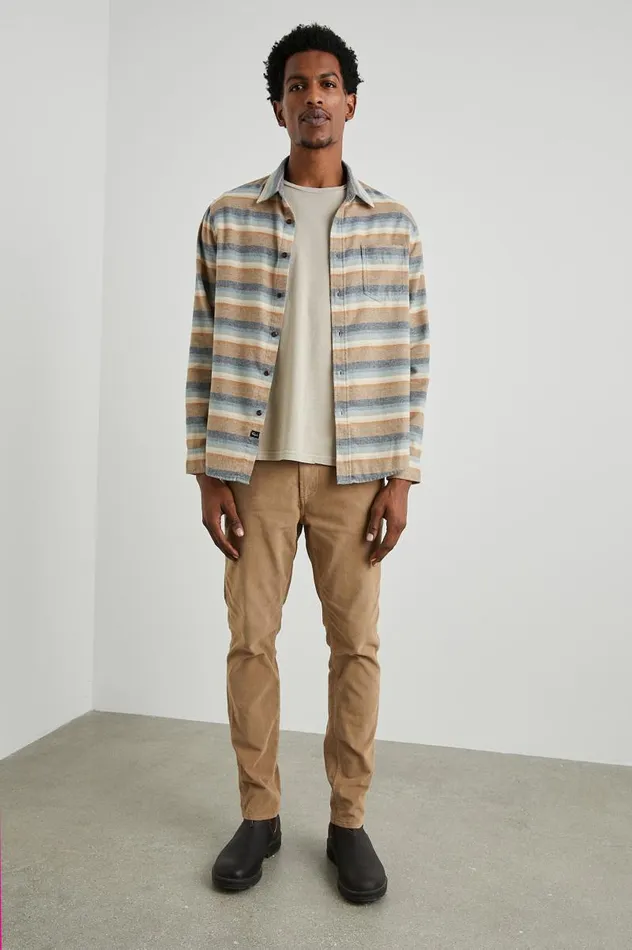 Rails Shirts Men RUNSON SHIRT Santa Fe Stripe