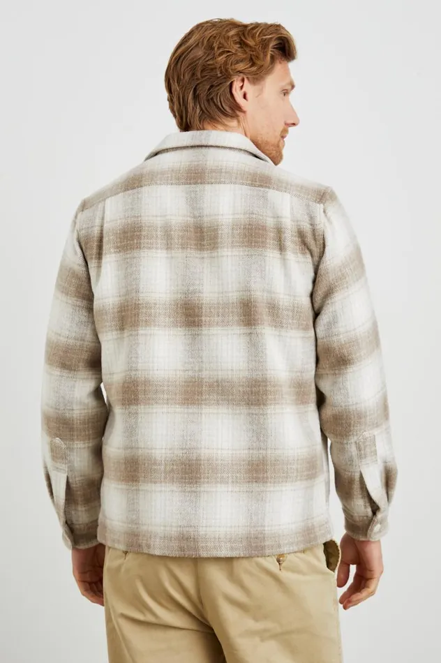 Rails Shirts Men VIGGO SHIRT JACKET Lions Mane