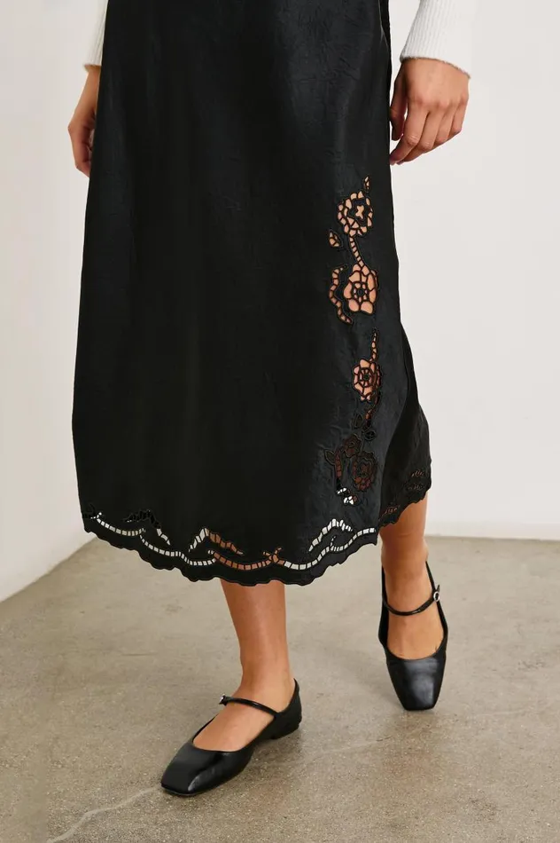 Rails Skirts Women ANYA SKIRT Black Eyelet