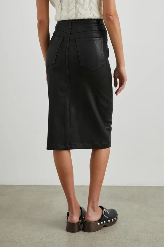 Rails Skirts Women BROADWAY SKIRT Coated Noir