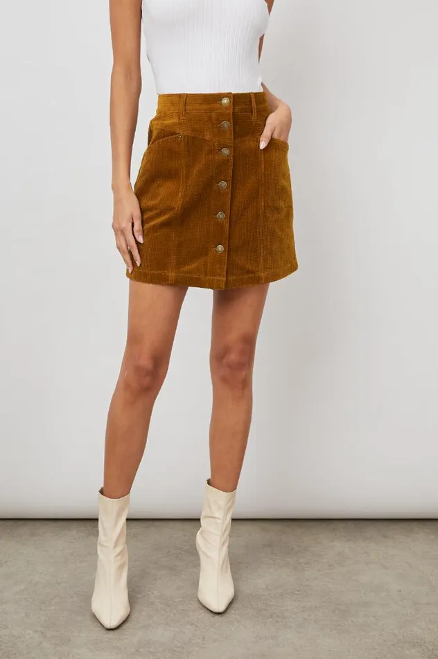 Rails Skirts Women CANYON SKIRT Ground Cinnamon