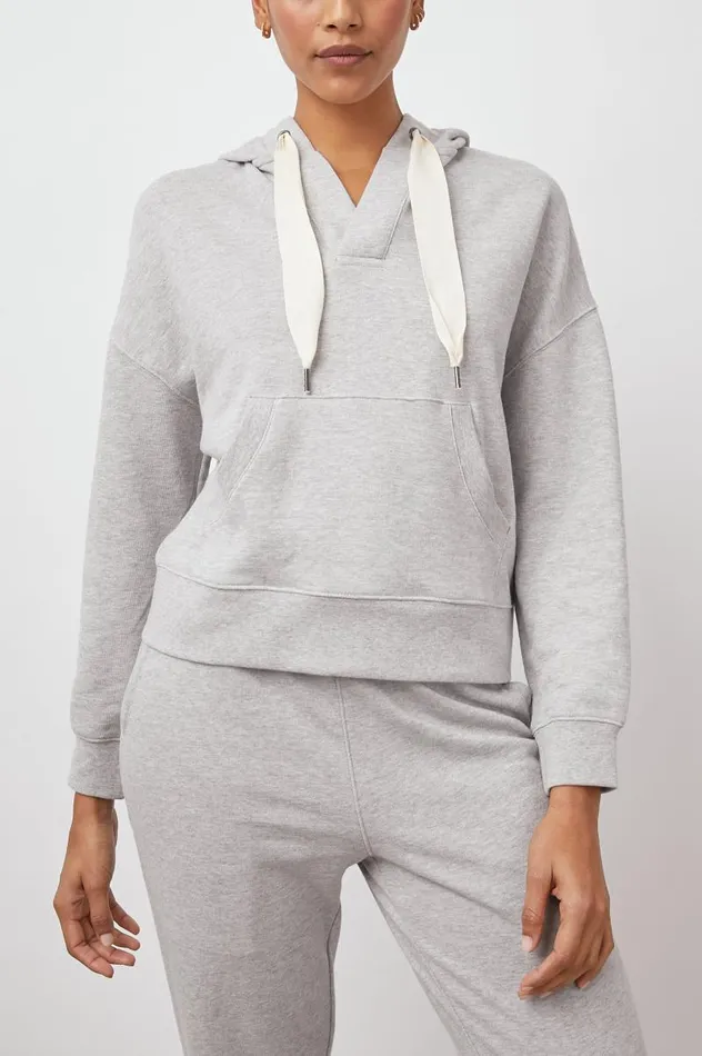 Rails Sleepwear and Lounge Women ADLEY HOODIE Heather Grey