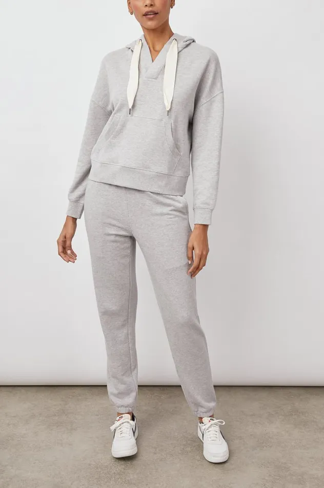 Rails Sleepwear and Lounge Women ADLEY HOODIE Heather Grey