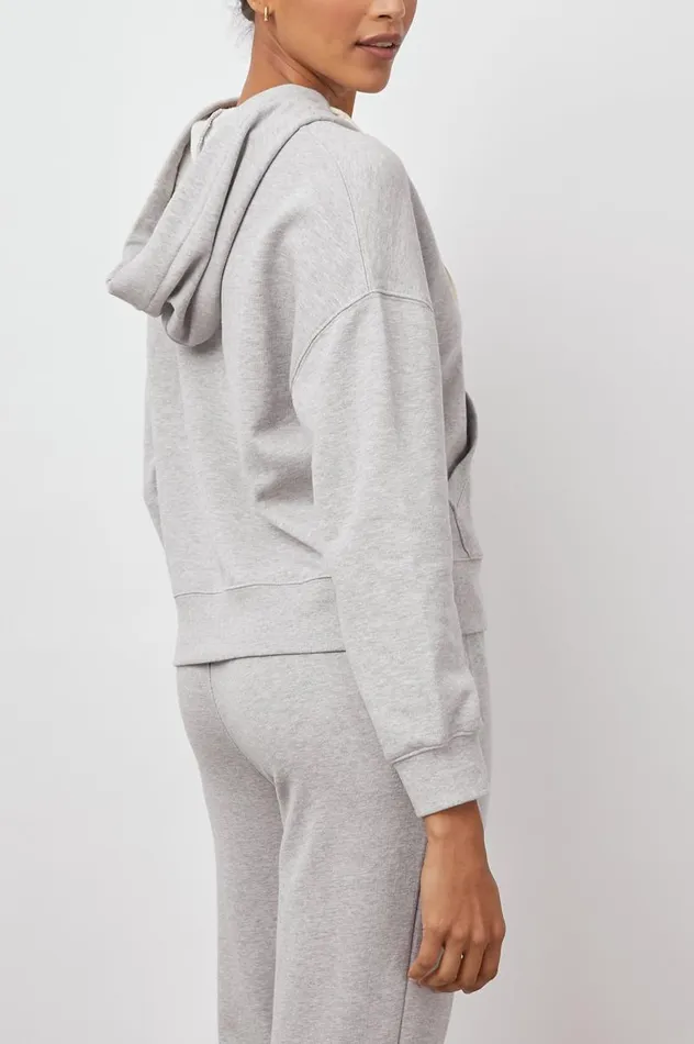 Rails Sleepwear and Lounge Women ADLEY HOODIE Heather Grey
