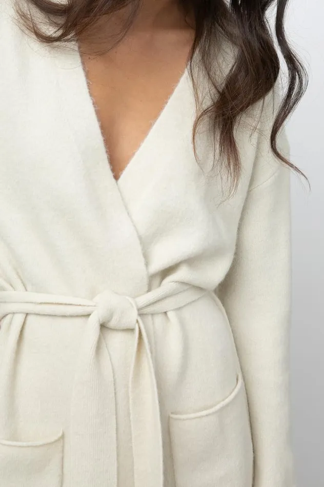 Rails Sweaters Women ANSEL ROBE Off White
