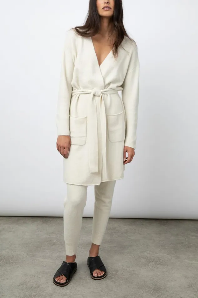 Rails Sweaters Women ANSEL ROBE Off White