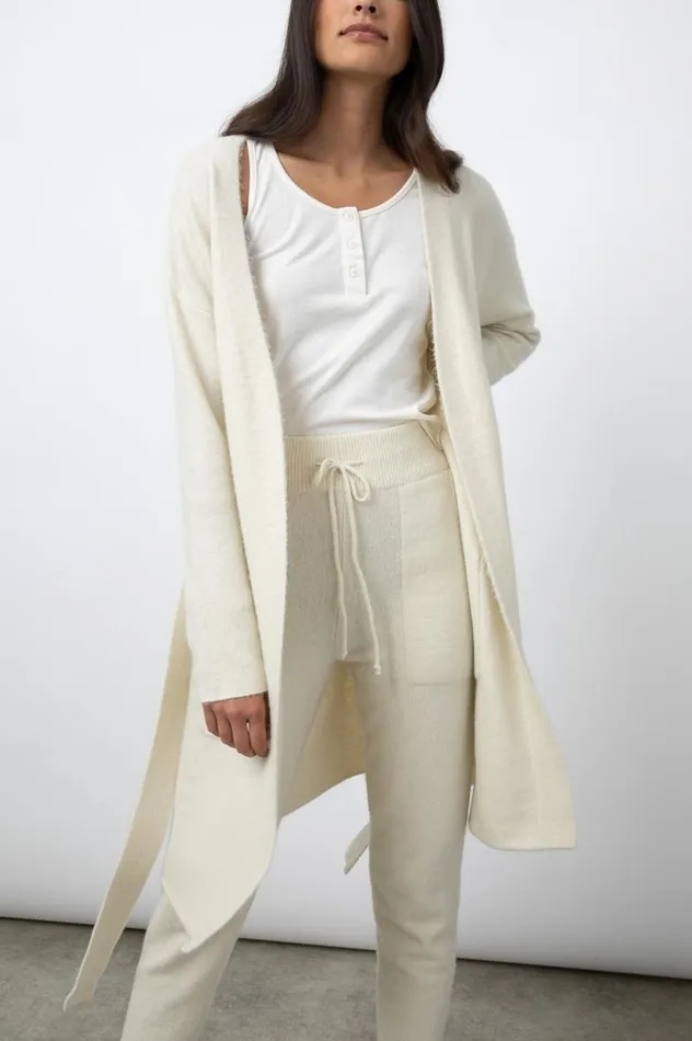 Rails Sweaters Women ANSEL ROBE Off White