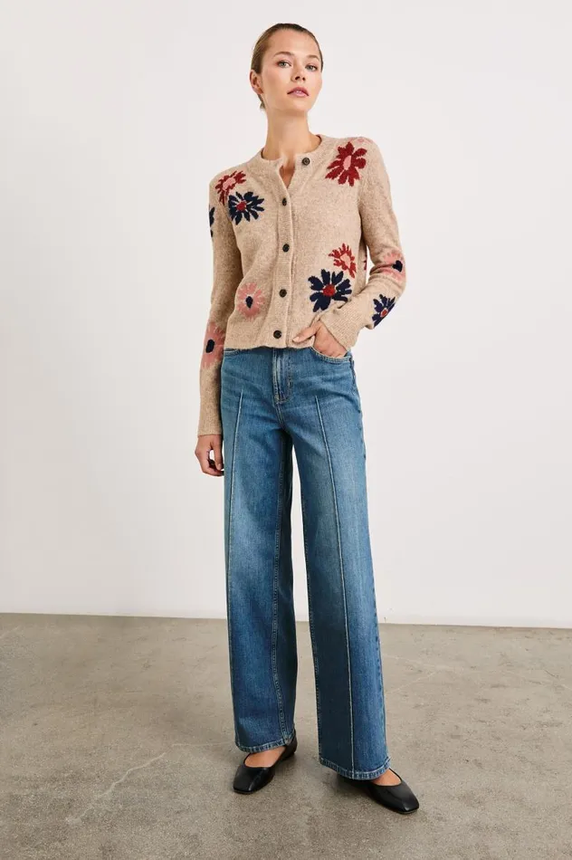 Rails Sweaters Women MILLIE SWEATER Mauve Meadow