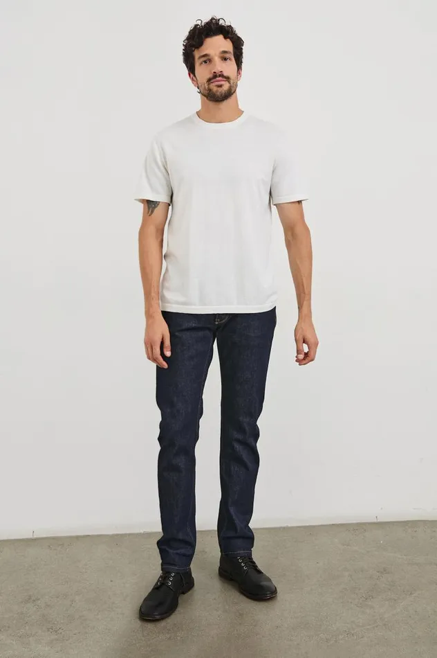 Rails TShirts and Thermals Men MASON COTTON CASHMERE TSHIRT Cream