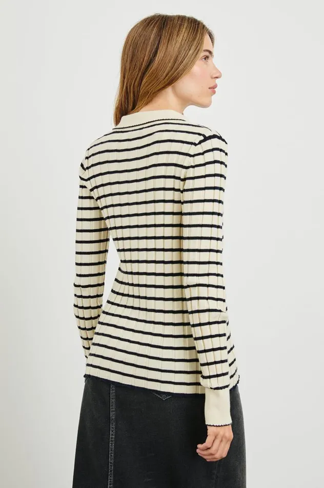 Rails Tops Women AURELIA TOP Ivory Navy Stripe