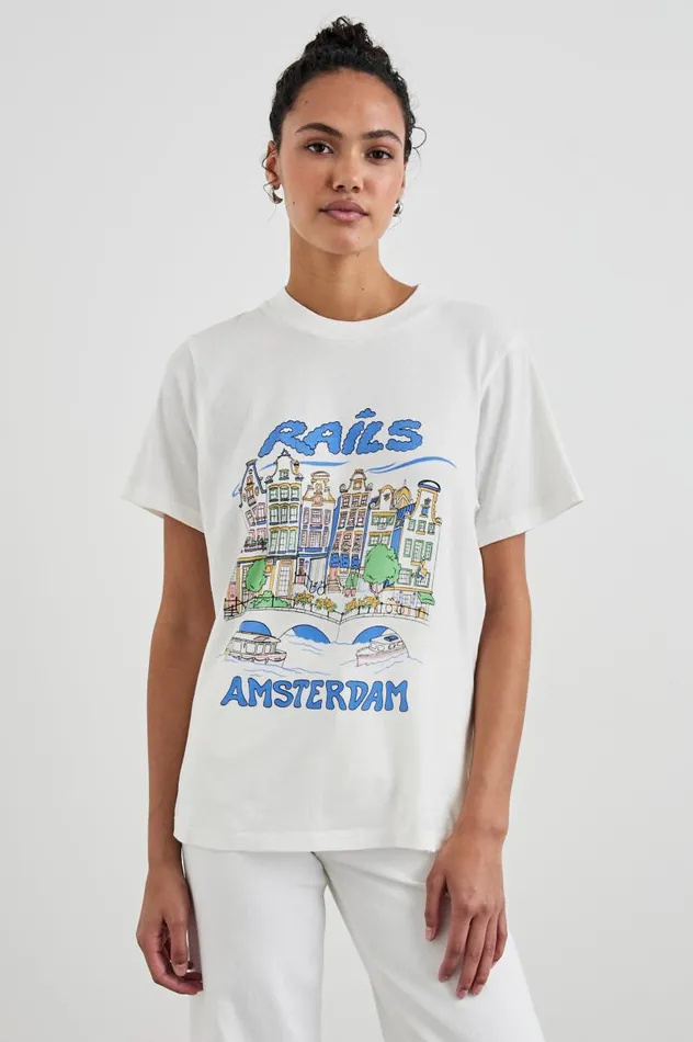 Rails Tops Women BOYFRIEND TSHIRT Rails Amsterdam