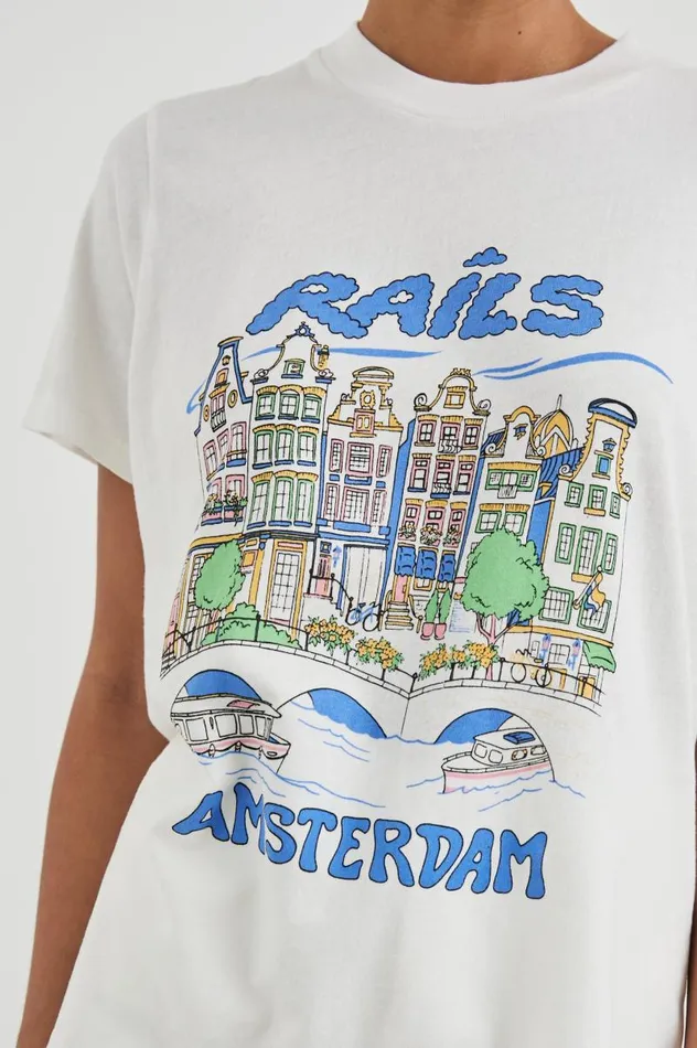 Rails Tops Women BOYFRIEND TSHIRT Rails Amsterdam