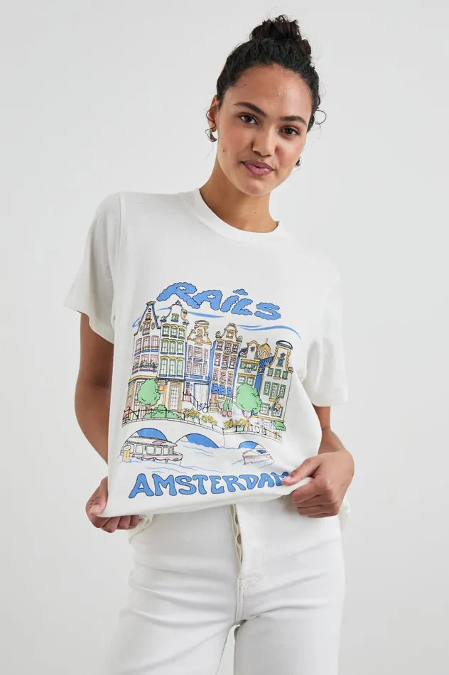 Rails Tops Women BOYFRIEND TSHIRT Rails Amsterdam