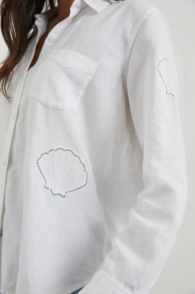 Rails Tops Women CHARLI SHIRT White Eyelet Shells