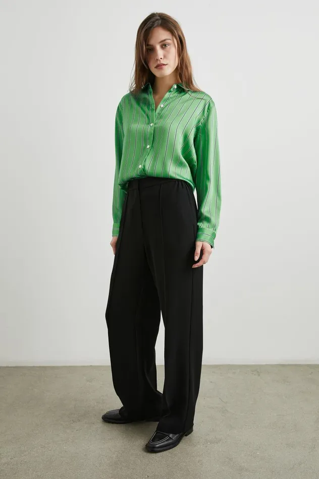 Rails Tops Women ELIAS SHIRT Basil Stripe
