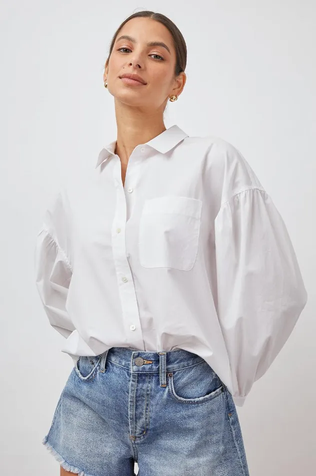 Rails Tops Women JANAE SHIRT White
