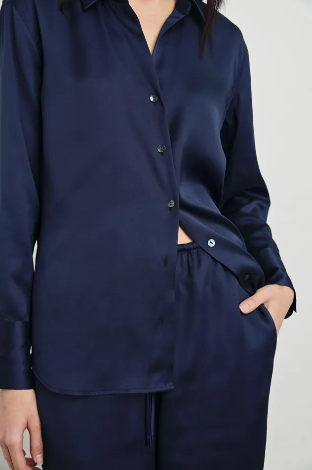 Rails Tops Women LEDGER SHIRT Navy