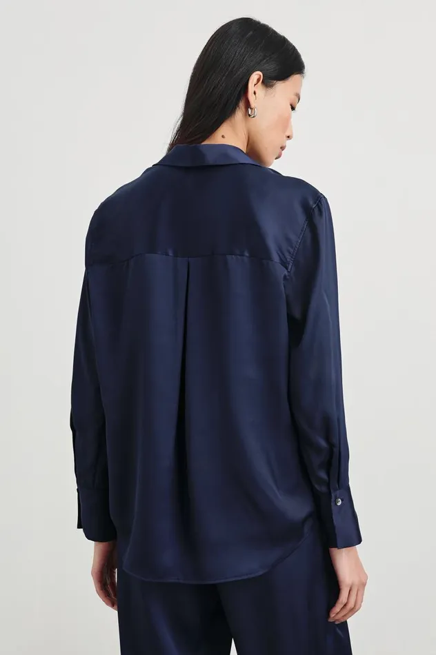 Rails Tops Women LEDGER SHIRT Navy