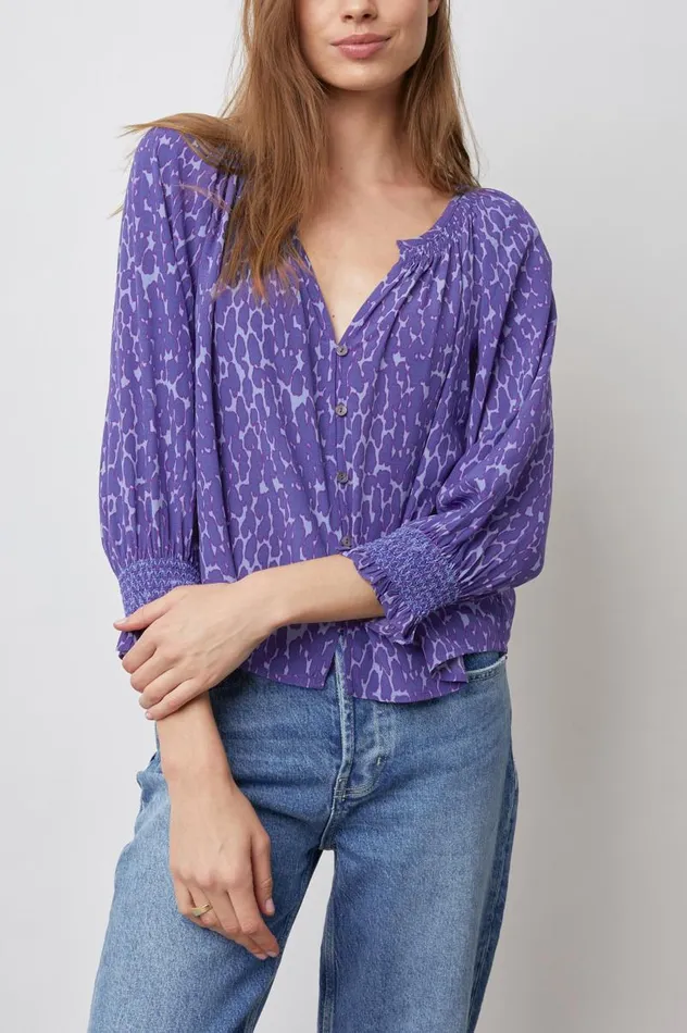 Rails Tops Women MARIAH TOP Static Leopard