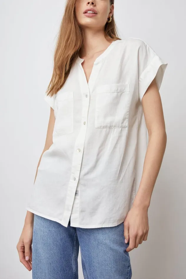 Rails Tops Women MEL SHIRT White