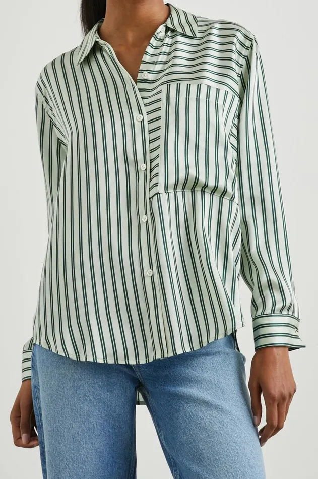 Rails Tops Women RIVER SHIRT Eden Stripe