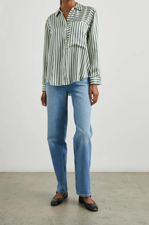Rails Tops Women RIVER SHIRT Eden Stripe