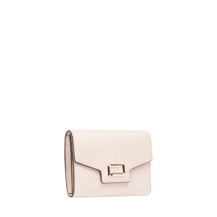 Rectangular Flap Compact Wallet Pink Quartz Women Lancel Purse Rectangular Flap Compact Wallet Pink Quartz Women Lancel Purse