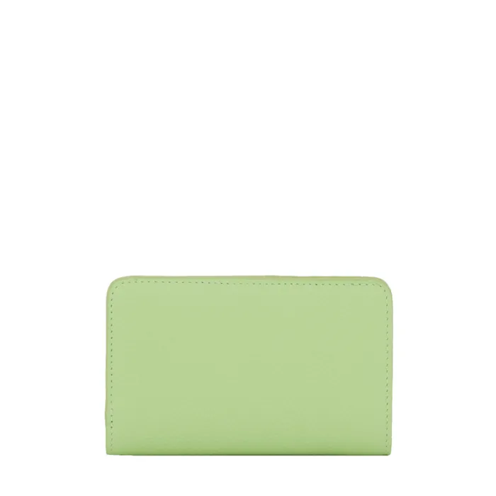 Rectangular Zip Compact Wallet Apple Green Women Lancel Purse Rectangular Zip Compact Wallet Apple Green Women Lancel Purse