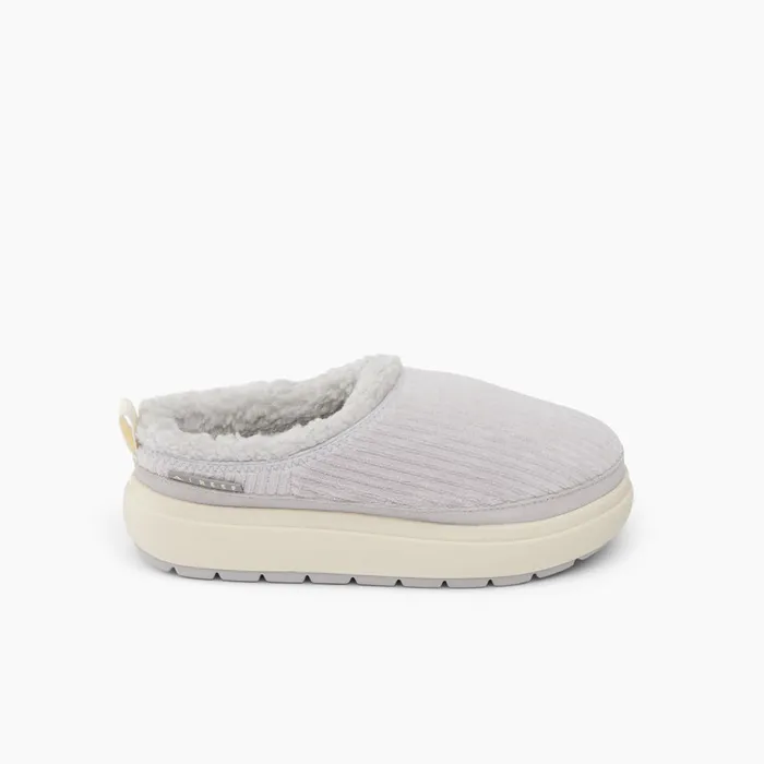Reef Clogs Women Weekend Low Sierra Grey Cord