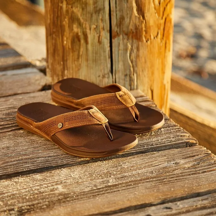 Reef Flip Flops Men Cushion Lux Toffee Reef Flip Flops Men Cushion Lux Toffee