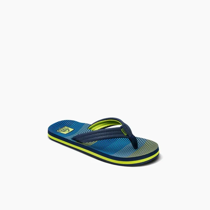 Reef Kids 58 Years Ahi Aqua Green Stripe
