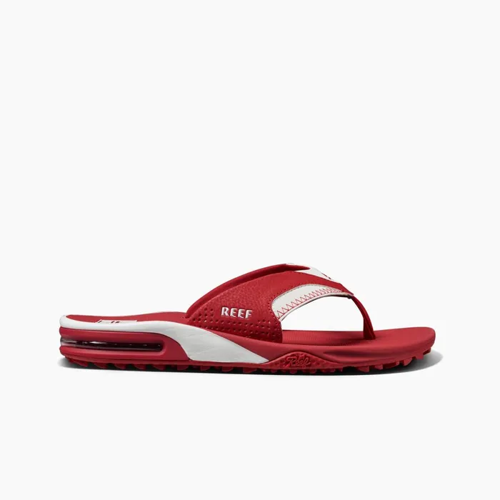 Reef Sandals Men Fanning Pregame Crimsonwhite