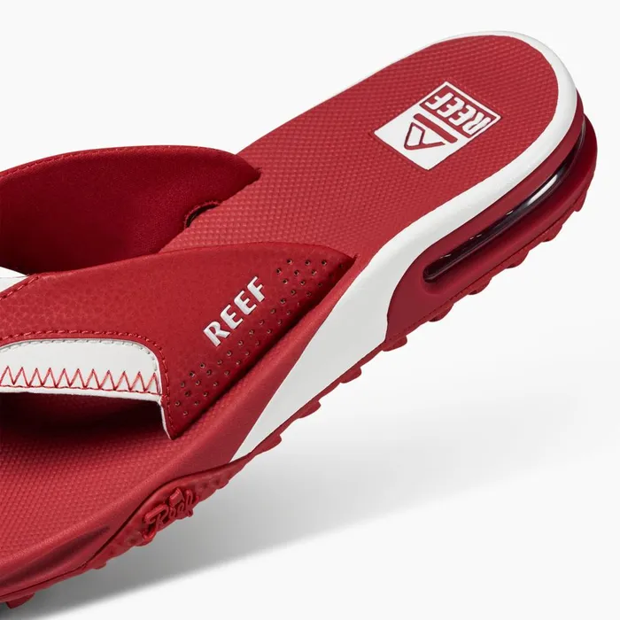 Reef Sandals Men Fanning Pregame Crimsonwhite Reef Sandals Men Fanning Pregame Crimsonwhite