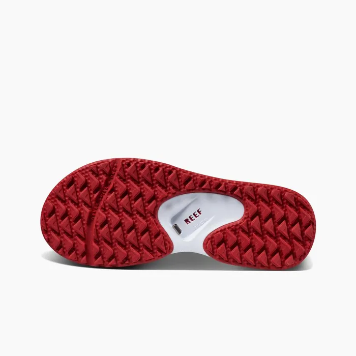 Reef Sandals Men Fanning Pregame Crimsonwhite Reef Sandals Men Fanning Pregame Crimsonwhite