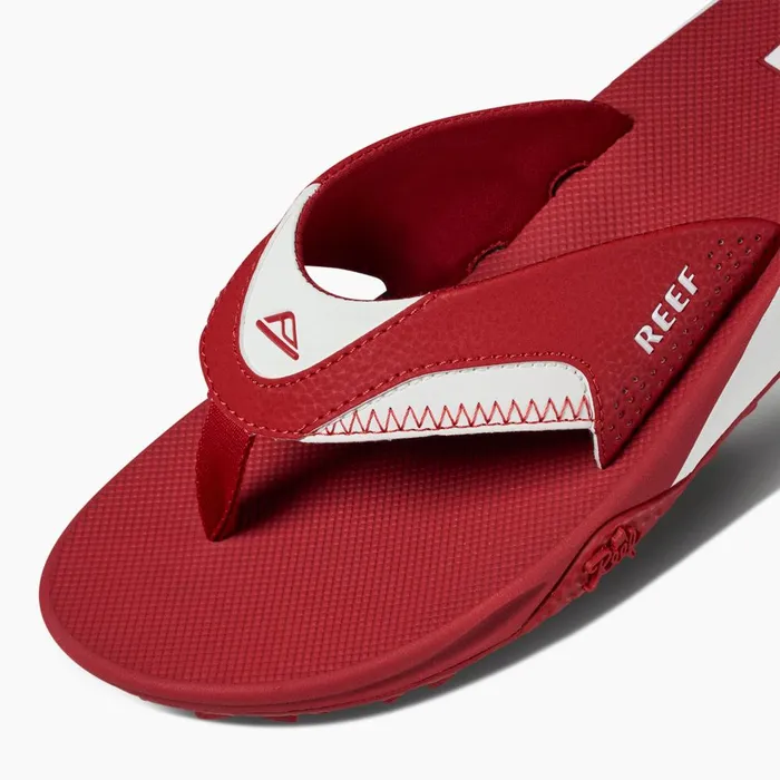 Reef Sandals Men Fanning Pregame Crimsonwhite Reef Sandals Men Fanning Pregame Crimsonwhite