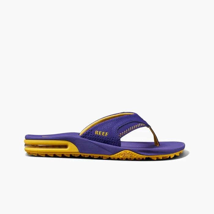 Reef Sandals Men Fanning Pregame Purplegold