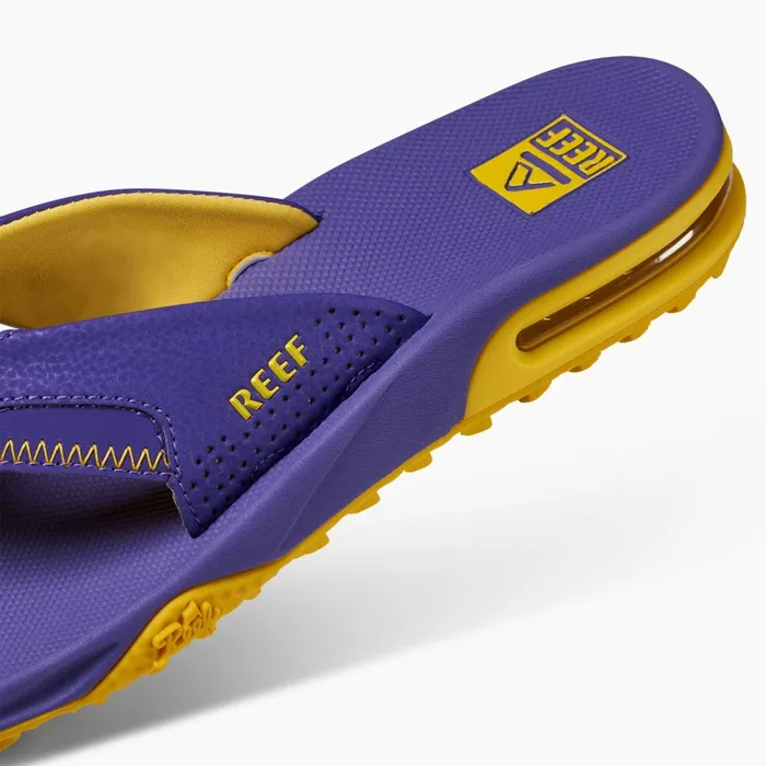 Reef Sandals Men Fanning Pregame Purplegold