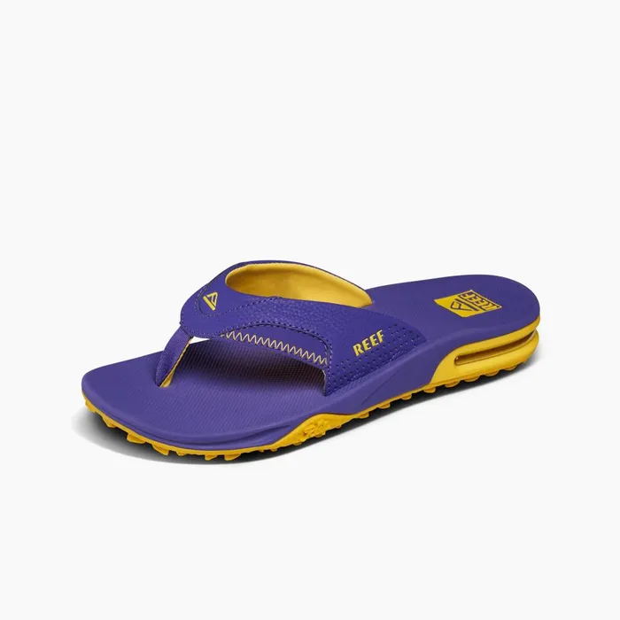 Reef Sandals Men Fanning Pregame Purplegold
