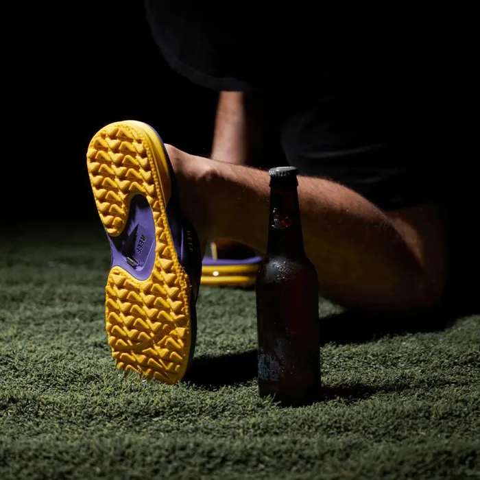 Reef Sandals Men Fanning Pregame Purplegold